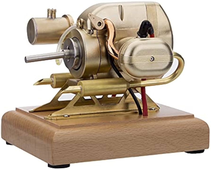 Amazon.co.jp: エンジンモデルキット、3.2cc水平対向モーターモデル、2