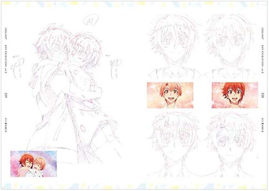 Amazon.co.jp: アイドリッシュセブン IDOLiSH7 KEY ANIMATIONS 原画集