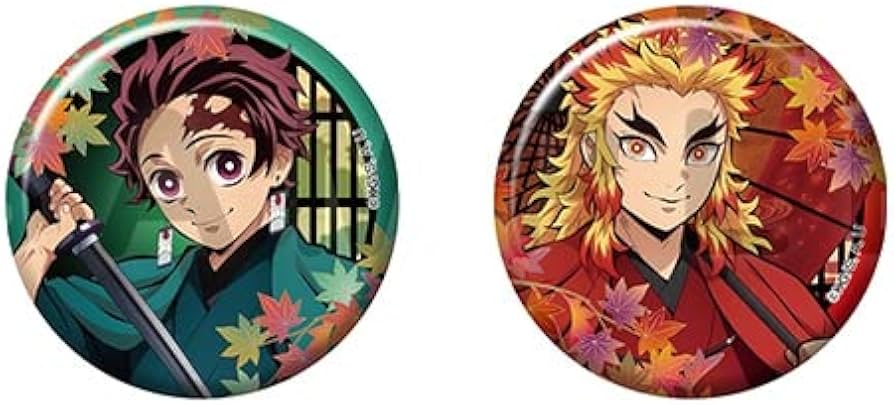Amazon | 京まふ 2021 アニメ 鬼滅の刃 缶バッジセット 竈門炭治郎