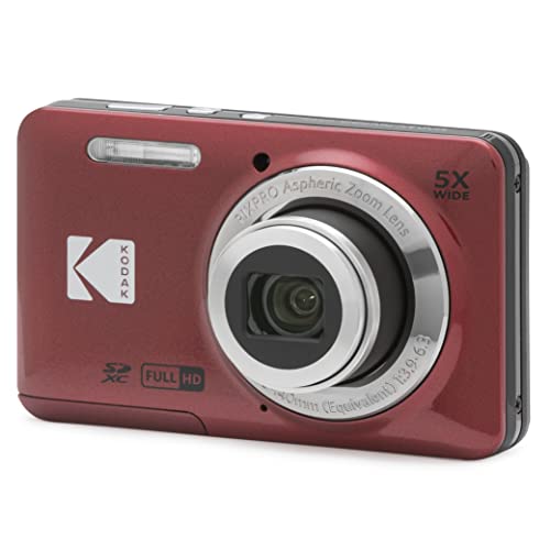 Amazon | KODAK (コダック) PIXPRO 使いやすい ズーム FZ55-RD 16MP
