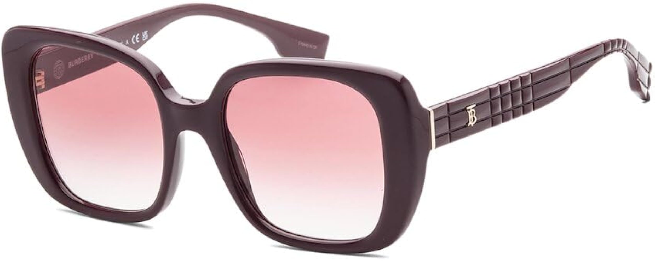 Amazon.com: BURBERRY Sunglasses BE 4371 39798H Helena Bordeaux