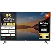 Amazon | シャオミ(Xiaomi) テレビ 55インチ Google TV 4K 液晶テレビ