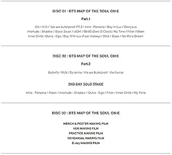 Amazon.co.jp: BTS MAP OF THE SOUL ON:E (DVD) 【日本語字幕入り限定