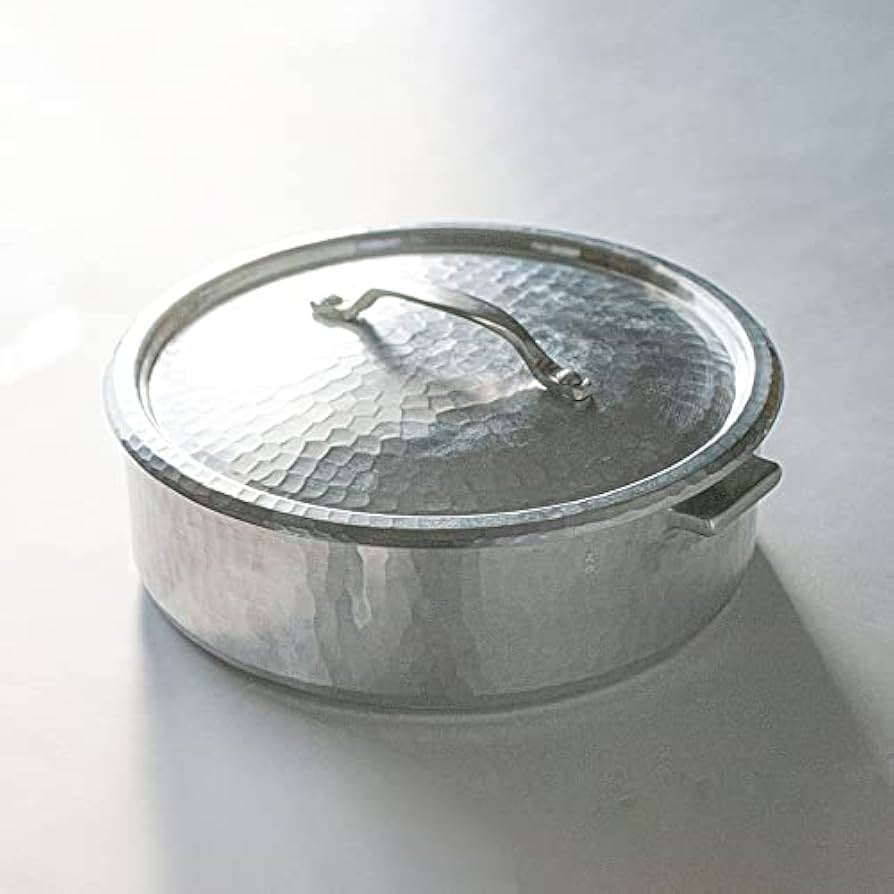 Amazon｜鍛金工房WESTSIDE33 京都の名工 寺地茂 作 アルミ 平鍋φ24cm