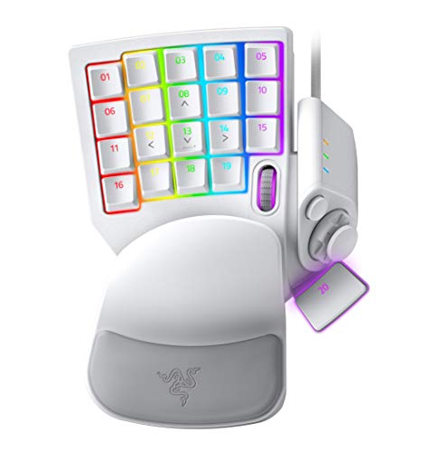 Amazon.co.jp: Razer Tartarus Pro Mercury White 左手キーパッド 20個