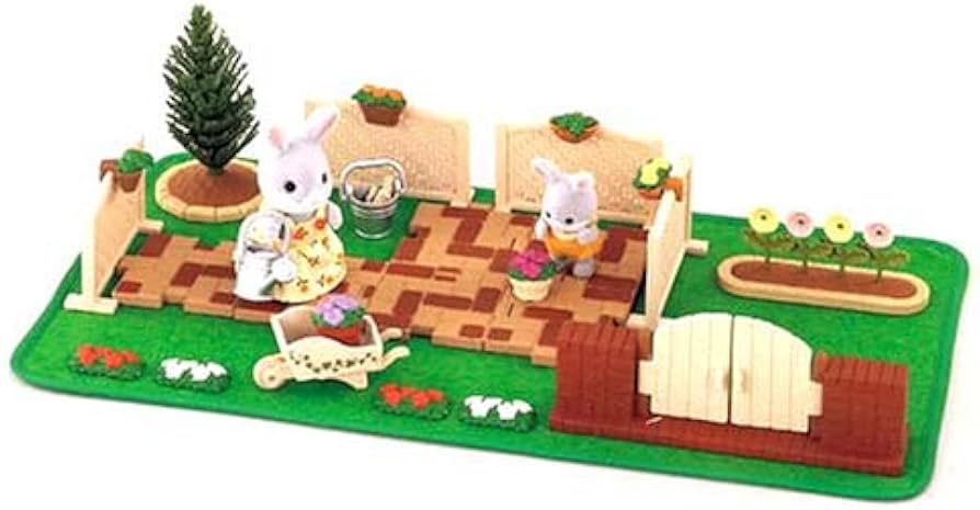 Amazon | シルバニアファミリー ガーデン お庭セット カ-602 | 家具