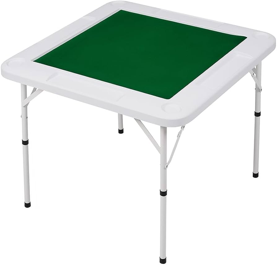 Amazon.co.jp: 麻雀テーブル 折りたたみ 麻雀卓 高さ2段階調整 雀卓