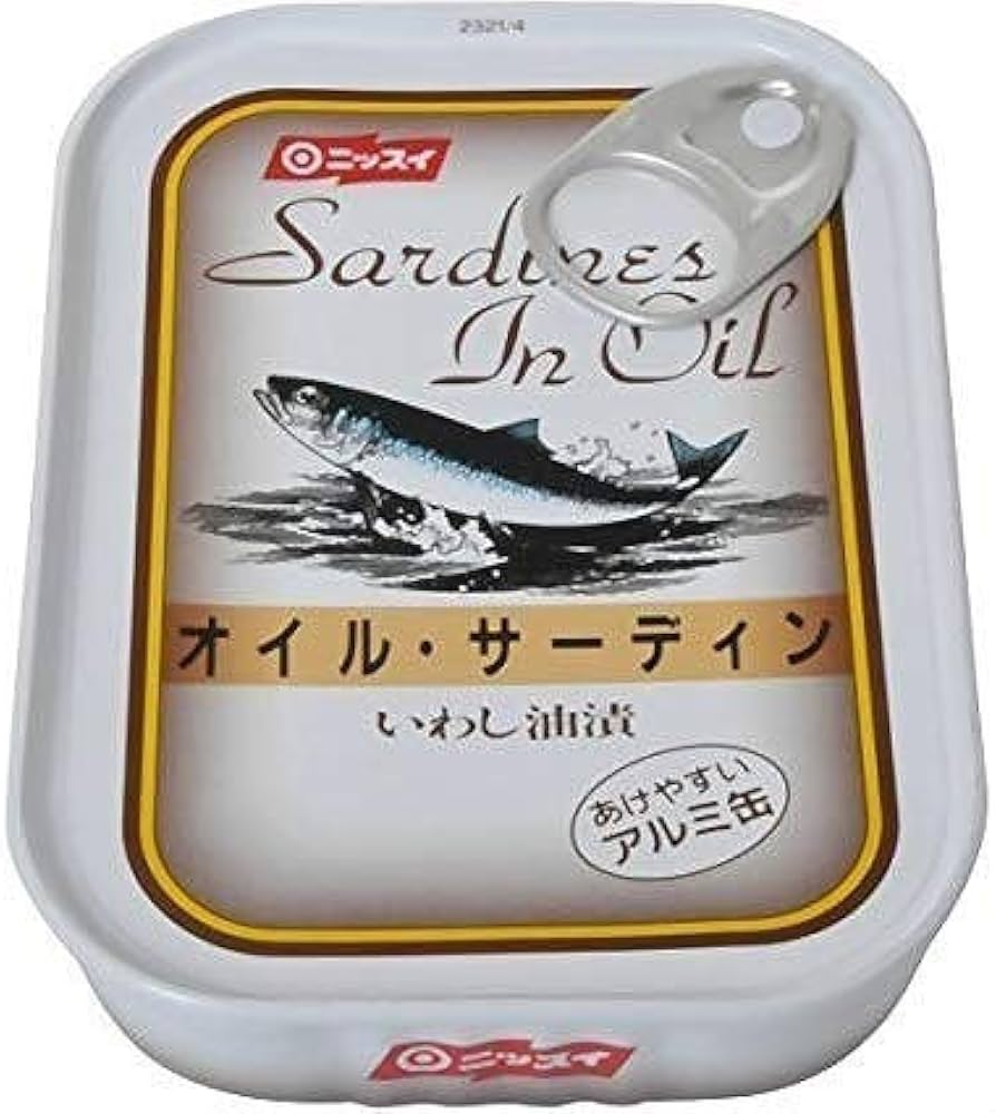 Amazon | ニッスイ オイルサーディン 110g缶×6個入 | ニッスイ | 魚介