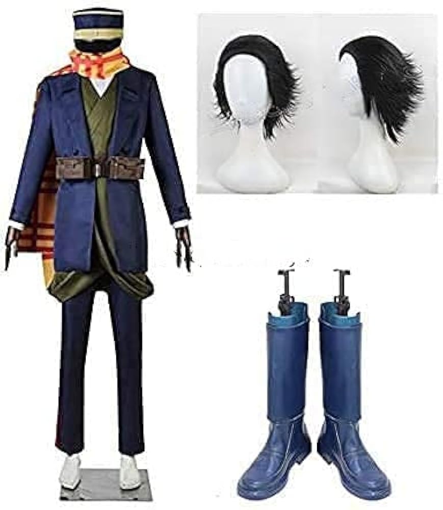 Amazon.co.jp: ゴールデンカムイ 杉元佐一 すぎもとさいち 風 コスプレ