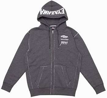 Amazon.co.jp: 矢沢永吉 ジップアップパーカー(LOGOS)グレー (XL