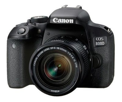Amazon.com : Canon EOS 800D DSLR Camera with 18-55mm Lens