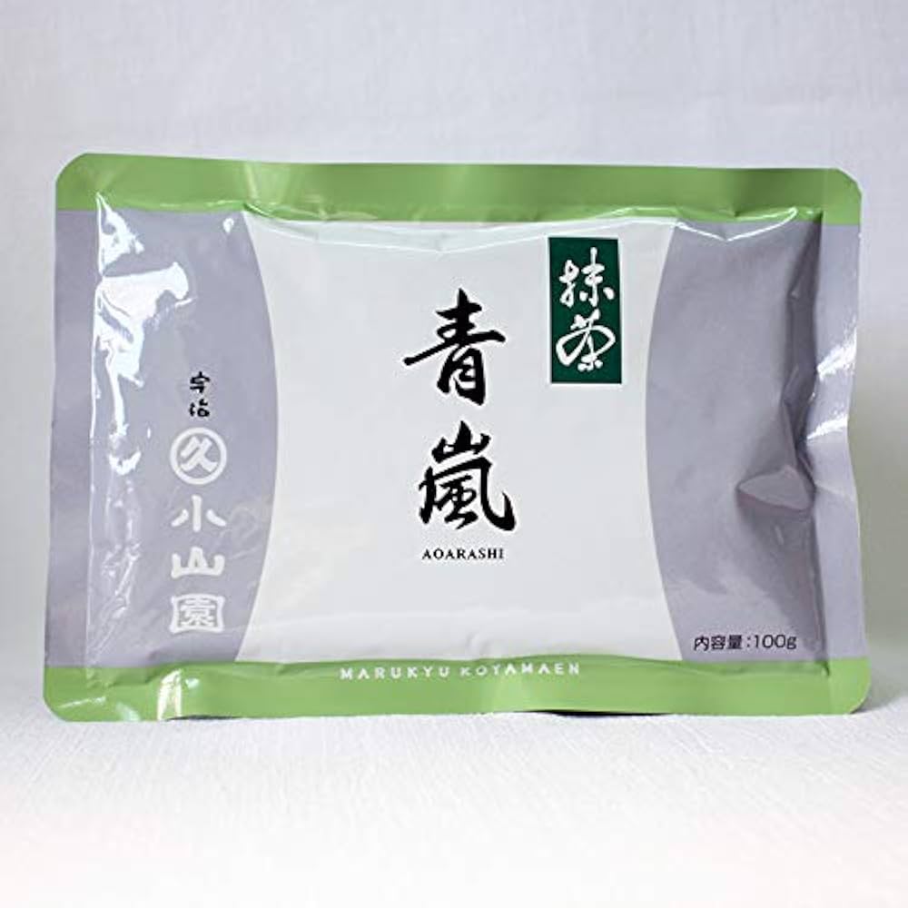 Amazon.co.jp: 宇治丸久小山園 抹茶 青嵐100g袋 : 食品・飲料・お酒