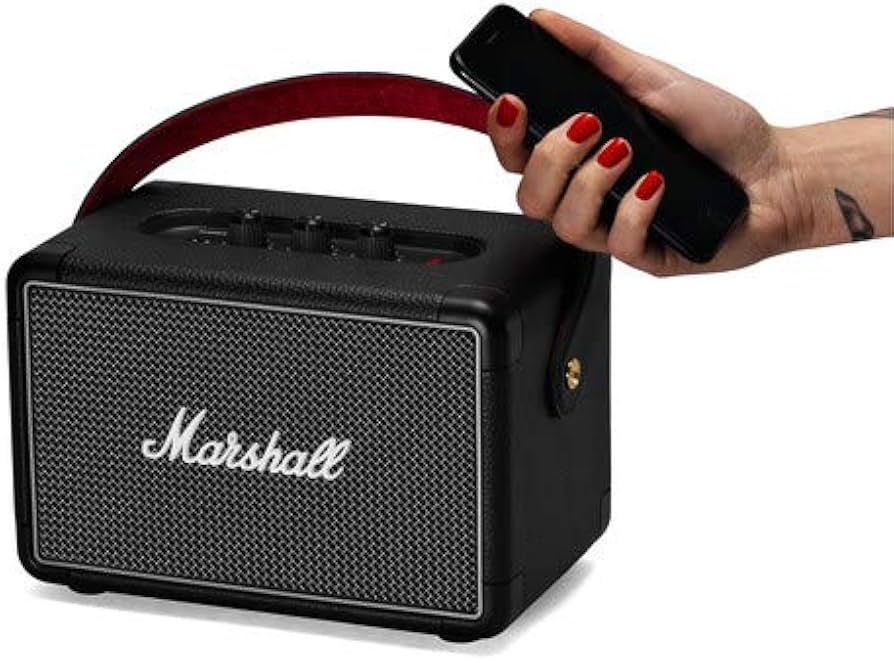 Amazon.com: Marshall Kilburn II Portable Bluetooth Speaker, Black