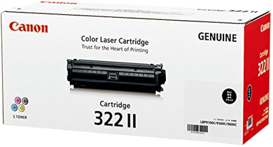 Amazon.co.jp: Canon (キャノン） トナーカートリッジ 322Ⅱ ブラック