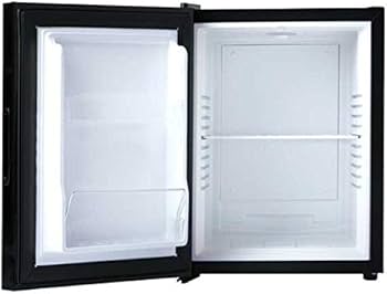 Amazon.co.jp: A-stage 40L 1ドアノンフロン冷蔵庫 ブラック AR