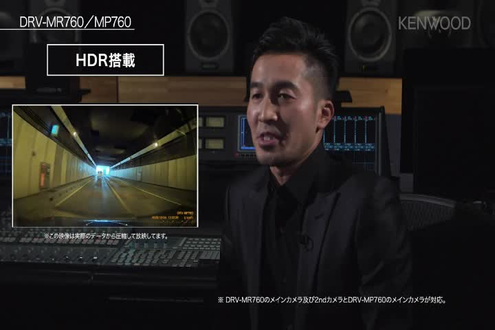 Amazon.co.jp: Kenwood DRV-MR760 Drive Recorder, Responds to User