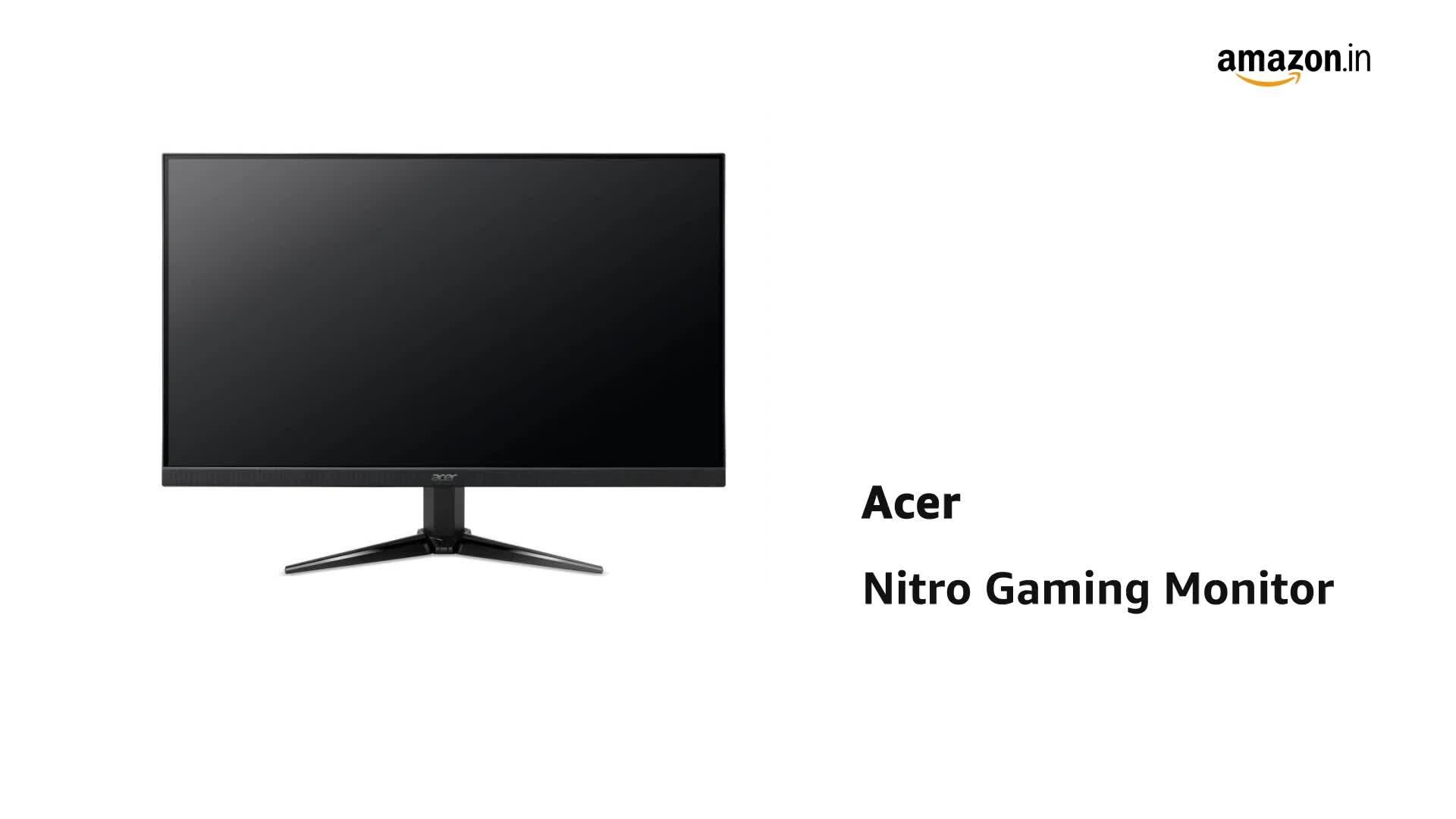 acer Nitro Qg221Q 21.5 Inch (54.61 cm) Led 1920 X 1080 Pixels Full