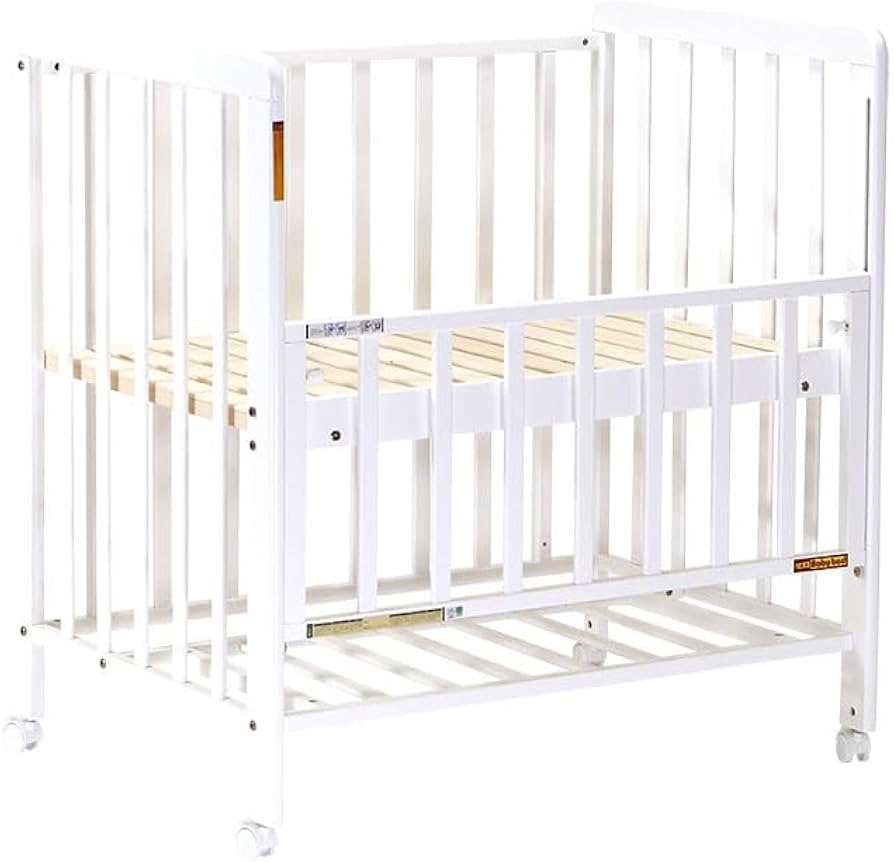 Amazon.co.jp: ヤトミ ベビーベッド ミニサイズ ミミ2 ホワイト