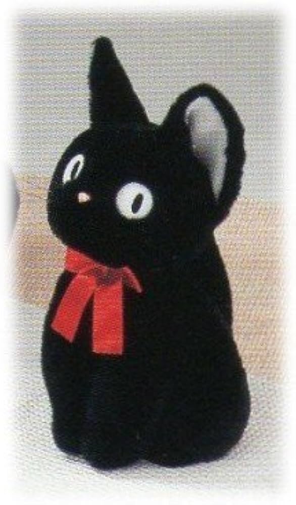 Amazon.co.jp: スタジオジブリ 魔女の宅急便 ジジ 座り L ぬいぐるみ