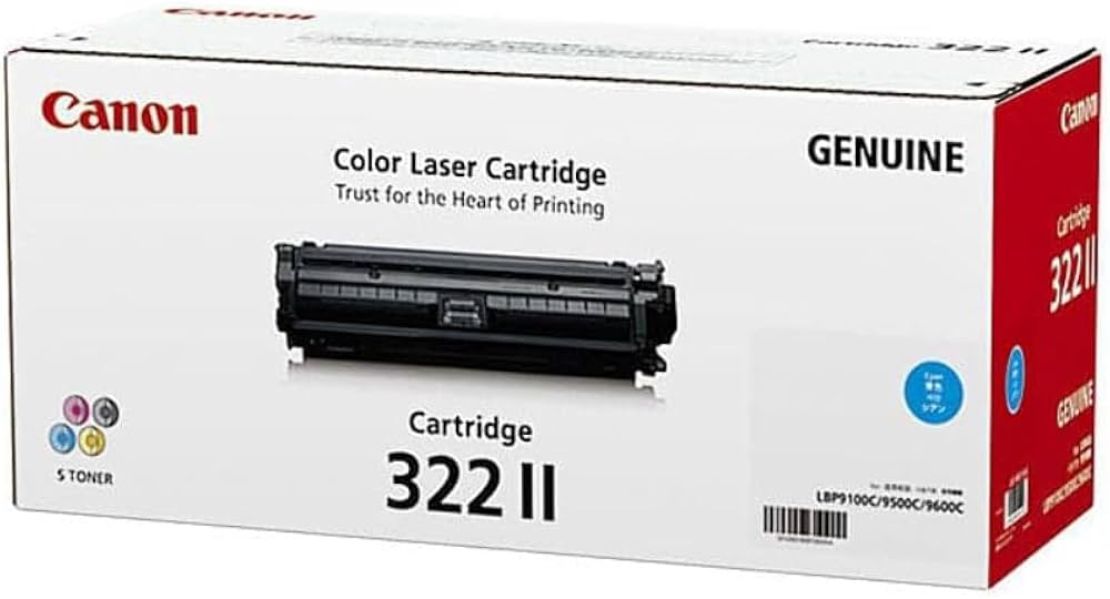 Amazon | CANON トナーカートリッジ322IIシアン 2651B001 CRG-322IICYN