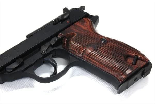 Amazon | ウッドグリップ マルゼン製 ワルサーP38 (ブラウン) | モデル