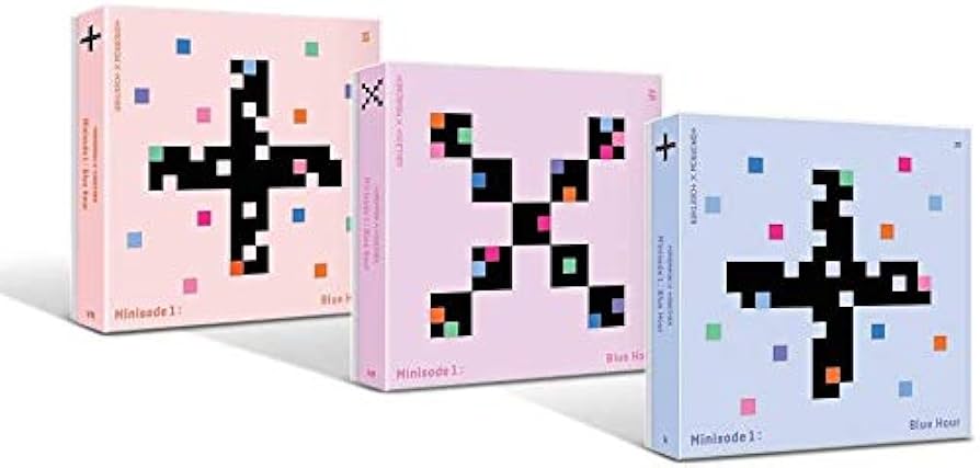 Amazon.com: TXT Album : Blue Hour (Minisode1) - 3 Versions Set (R+