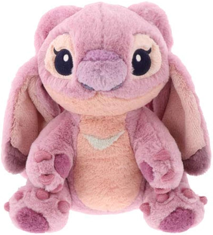 Amazon.co.jp: エンジェル ふわもこ ぬいぐるみ スティッチ ディズニー