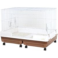 Amazon.co.jp: ミニマルランド うさぎのカンタンおそうじケージ