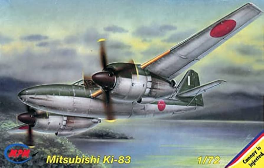 Amazon | MPM 1/72 三菱 Ki-83 キ-83 72088 プラモデル | プラモデル 通販