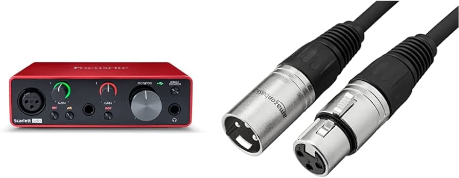 Amazon.com: Focusrite Scarlett Solo (3rd Gen) USB Audio Interface