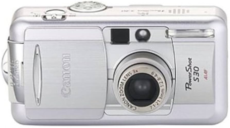 Amazon.com : Canon PowerShot S30 3MP Digital Camera with 3x