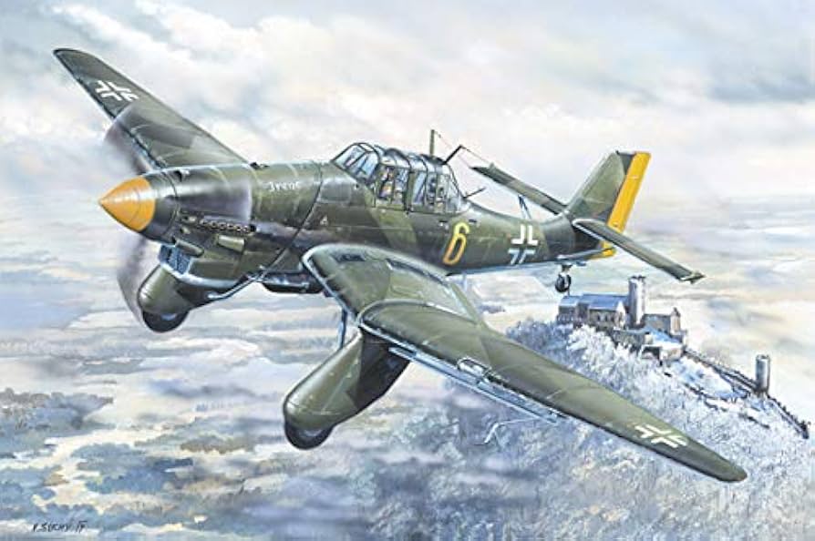 Amazon | トランペッター 1/24 ドイツ軍 ユンカース Ju-87A