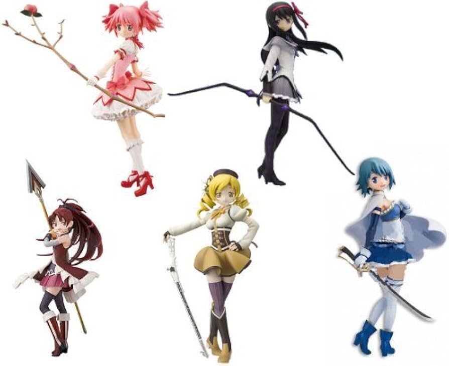 Amazon | 魔法少女まどか☆マギカ SQフィギュア 5種セット 鹿目まどか