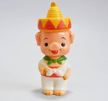 Amazon.co.jp: 旧 ブーフーウー ソフビ 人形 約10㎝ 昭和 レトロ 当時