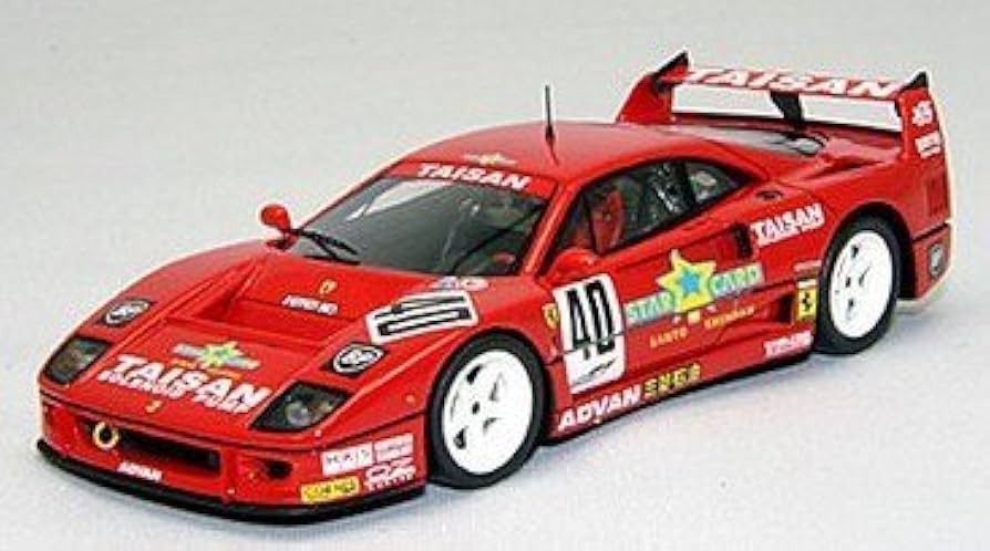 Amazon | エブロ 1/43 タイサンスターカードフェラーリF40 JGTC 1994