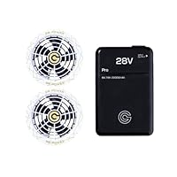 Amazon.co.jp: 長信ジャパン GB-POWER GB428 + GF1 空調服対応 28V専用