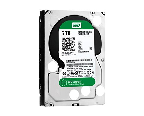 Amazon | WD 内蔵HDD Green 6TB 3.5inch SATA3.0（SATA 6 Gb/s） 64MB