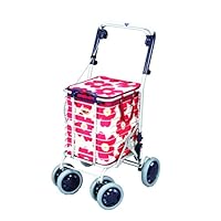 Amazon.co.jp: ユーバ産業 アルミワイヤーカート メッシュ紺 A-0245M