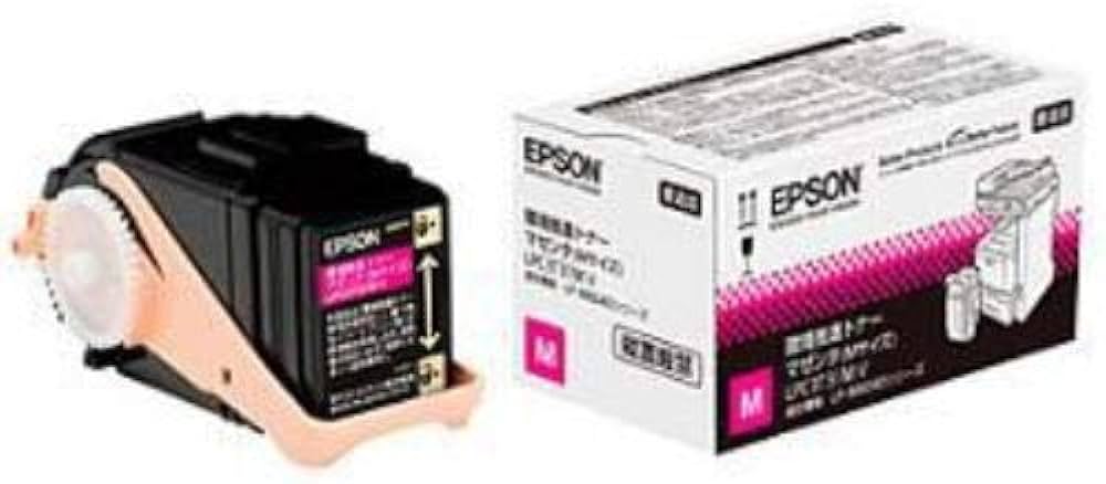 Amazon.co.jp: EPSON LPC3T31MV環境推進 トナー マゼンタ Mサイズ