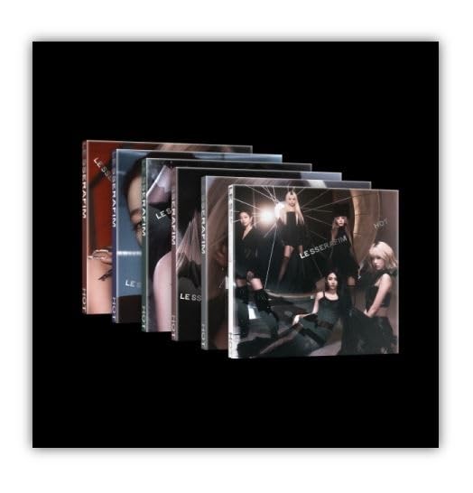 Amazon.co.jp: [ COMPACT ver. ] LE SSERAFIM - 5TH MINI ALBUM [ HOT