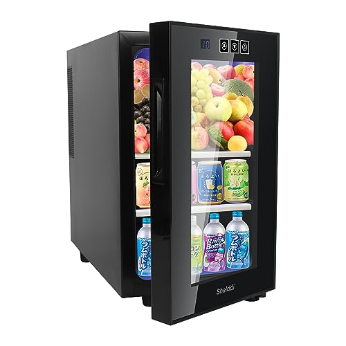 Shelddi - 小型冷蔵庫 ミニ 23L 静音 おしゃれ コンパクト 小型冷蔵庫