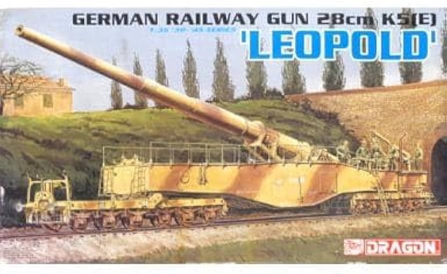 Amazon | プラモデル 1 35 German Railway Gun 28cm K5 E -ドイツ 28cm