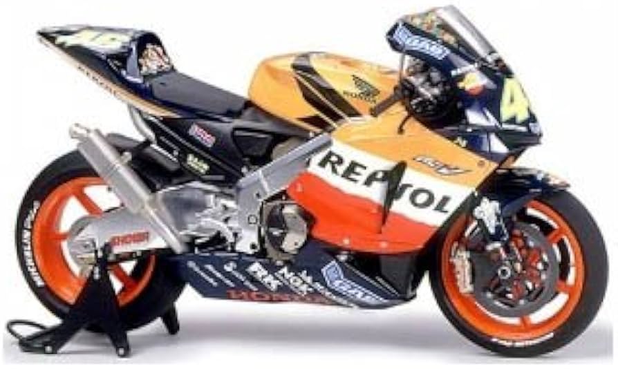 Amazon | タミヤ 1/12 オートバイシリーズ レプソルホンダRC211V '03