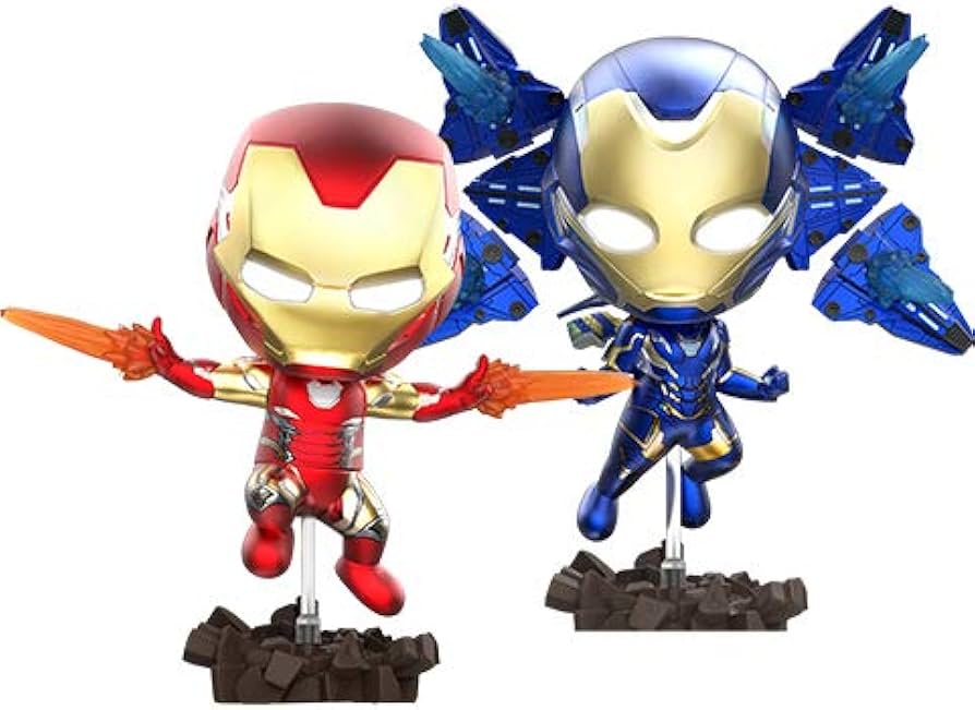 未開封 コスベイビー アイアンマン・マーク1~7 7体セット ボブルヘッド