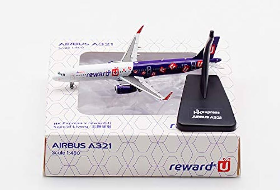 Amazon | JC Wings 1:400 香港エクスプレス A321 B-LEJ UO4003