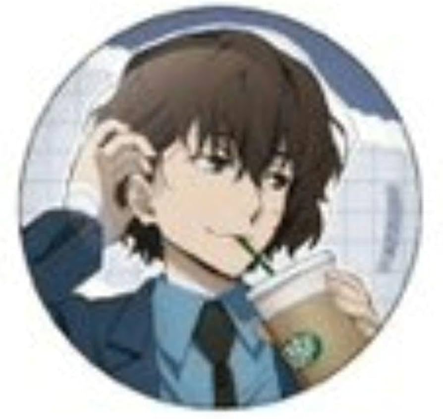 Amazon.co.jp: 文スト 出張 缶バッジ 太宰治 太宰 治 いちばんプラザ