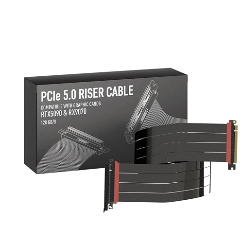 Amazon.co.jp: LINKUP - AVA5 PCIE 5.0 ライザーケーブル [90cm（全長