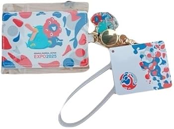 Amazon.co.jp: 万博会場限定 ミャクミャク×イコちゃんICOCA 合皮パス