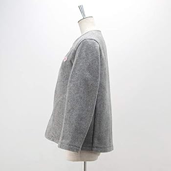 Amazon.co.jp: DANTON ダントン レディース WOOL MOSSER ノーカラー