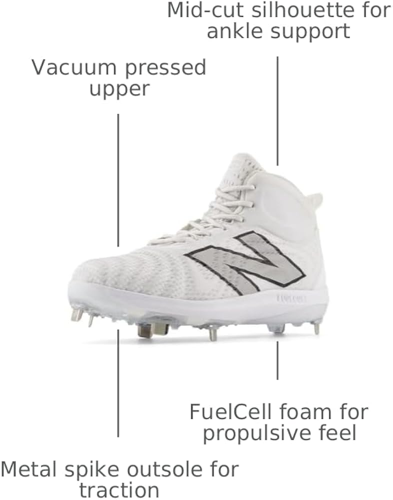 Amazon.com | New Balance Men's FuelCell 4040 V7 Mid-Metal Baseball